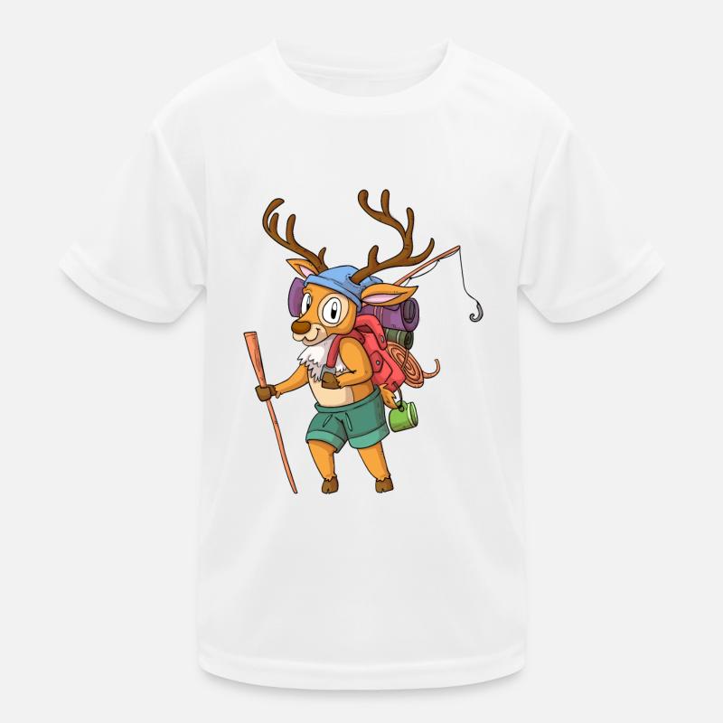 Hirsch Wanderer / Hirsch errant T-shirt sport Enfant