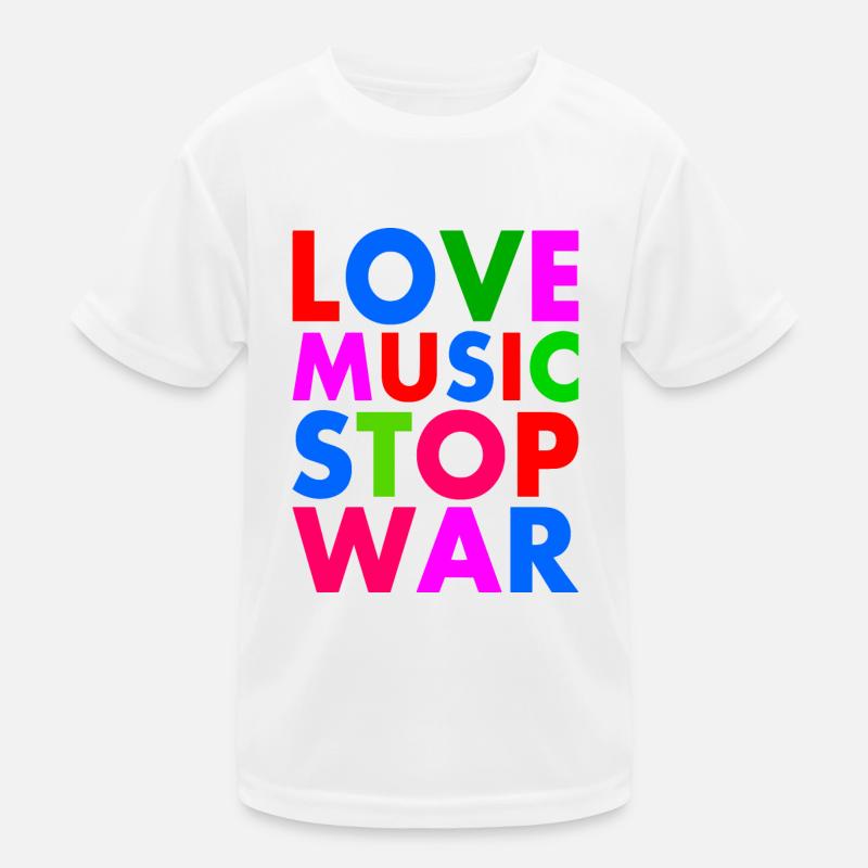 Stop war Kinder Funktions-T-Shirt
