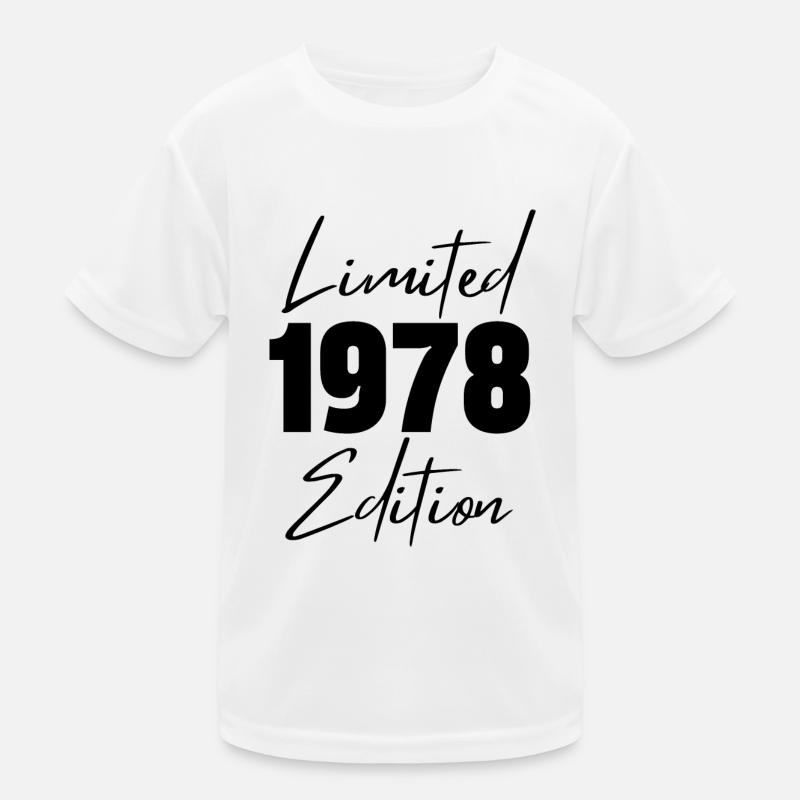 1978 Édition limitée T-shirt sport Enfant