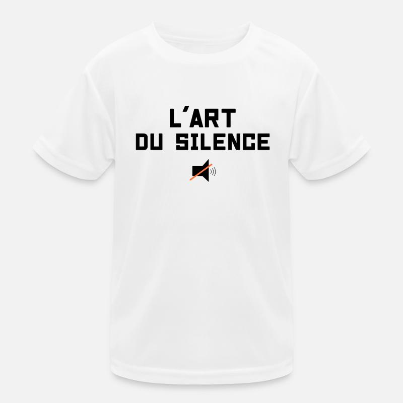 L'Art Du Silence T-shirt sport Enfant
