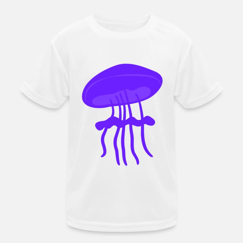 Schöne Quallen Kinder Funktions-T-Shirt