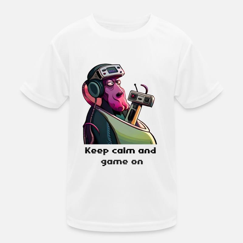 KeepCalm Kids Functional T-Shirt