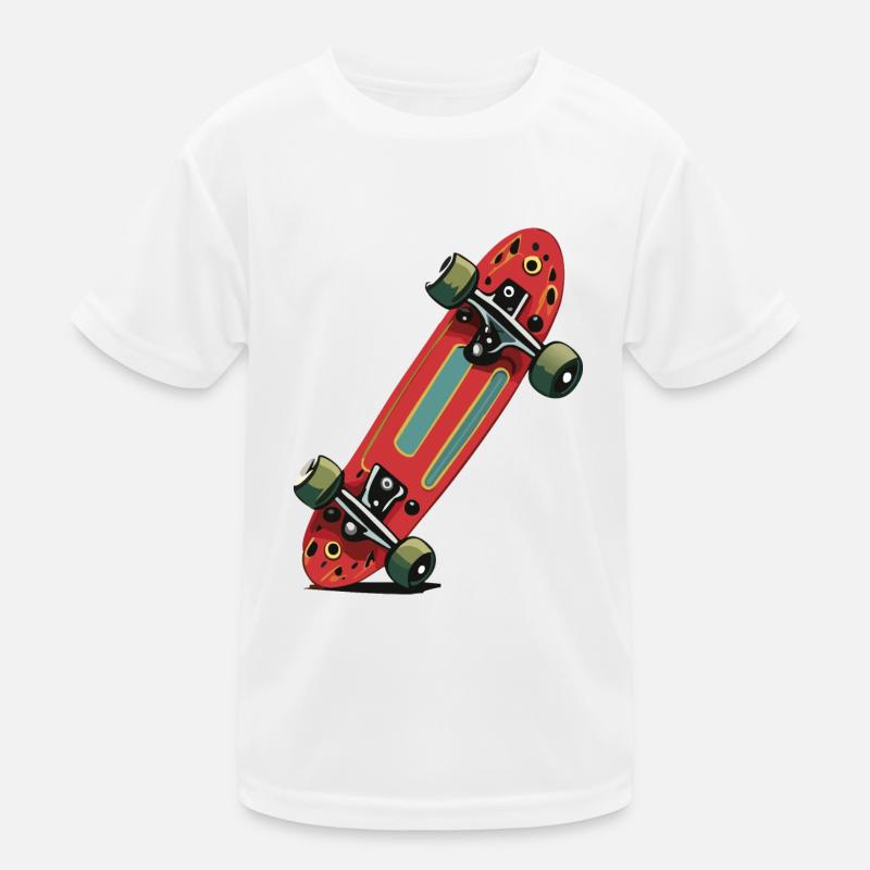 Skateboard T-shirt sport Enfant