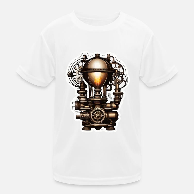 Bulb / Bulb / Brightness / Light Kids Functional T-Shirt