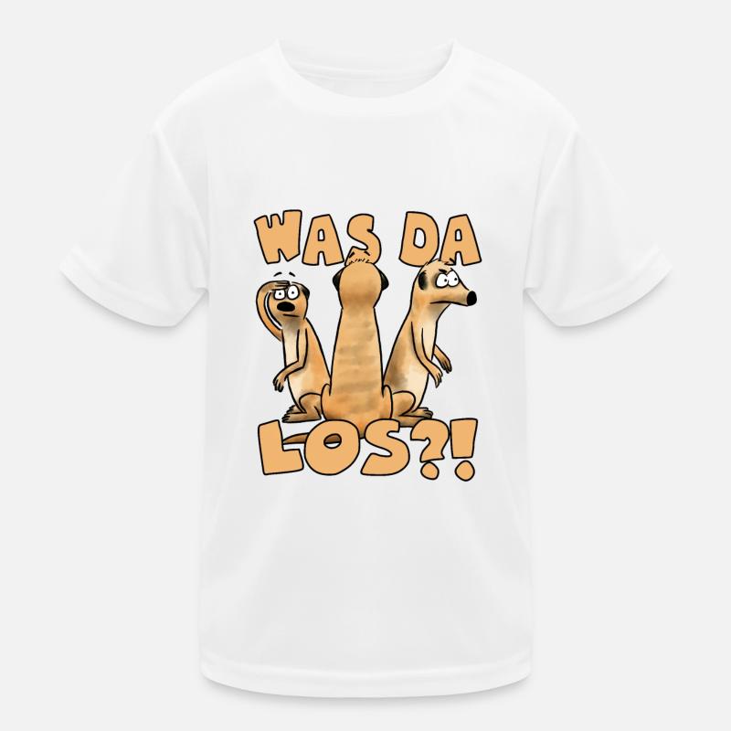 Was Da Los?! Kinder Funktions-T-Shirt