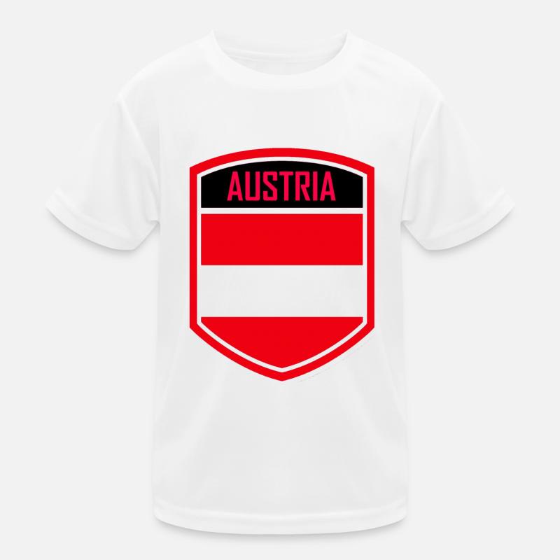 Austria Europe Alps Landmark Vienna Kids Functional T-Shirt