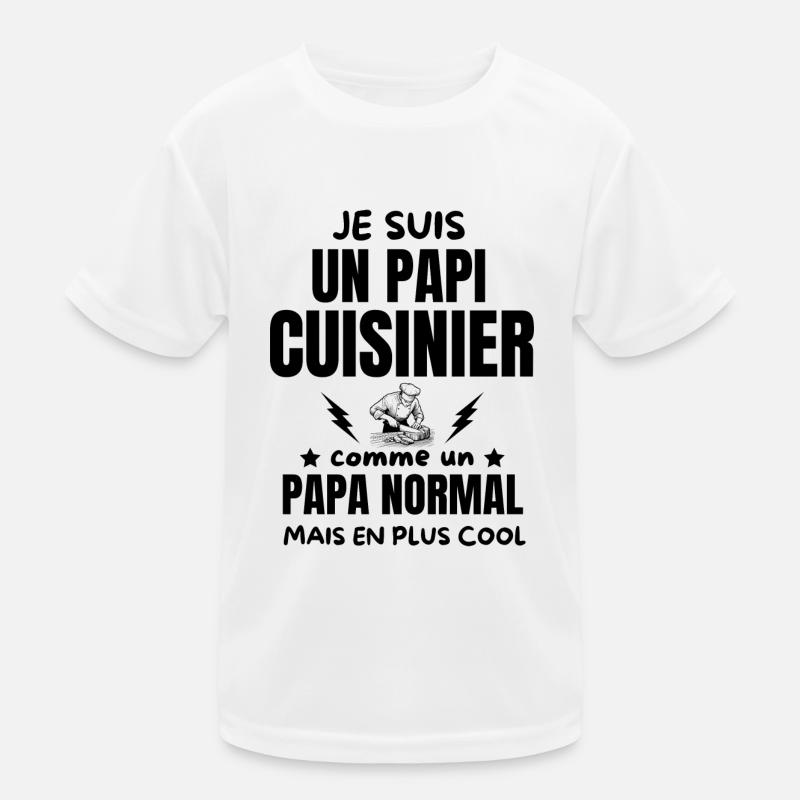 PAPI CUIISNIER Kinder Funktions-T-Shirt