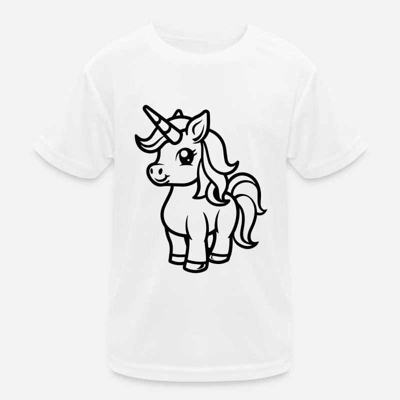 unicorn Kids Functional T-Shirt