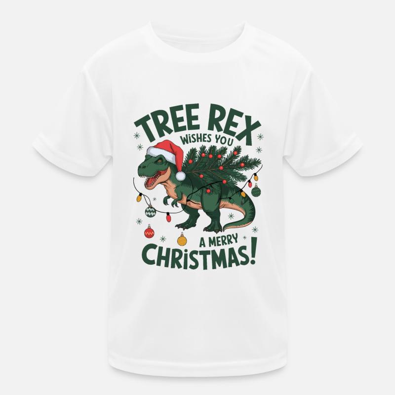 Tree Rex Kids Functional T-Shirt