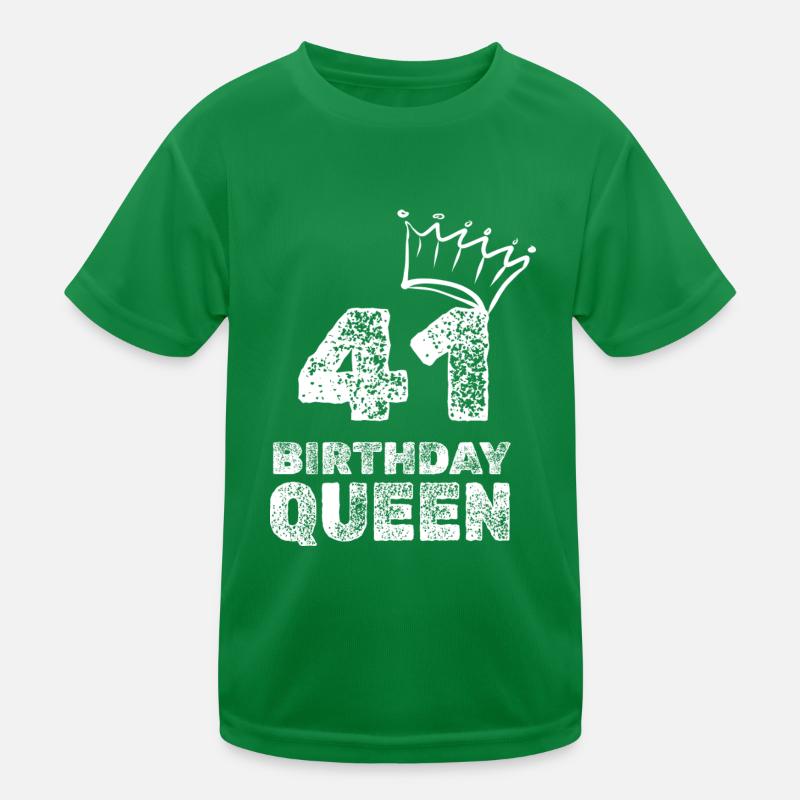 Birthday 41 Kids Functional T-Shirt