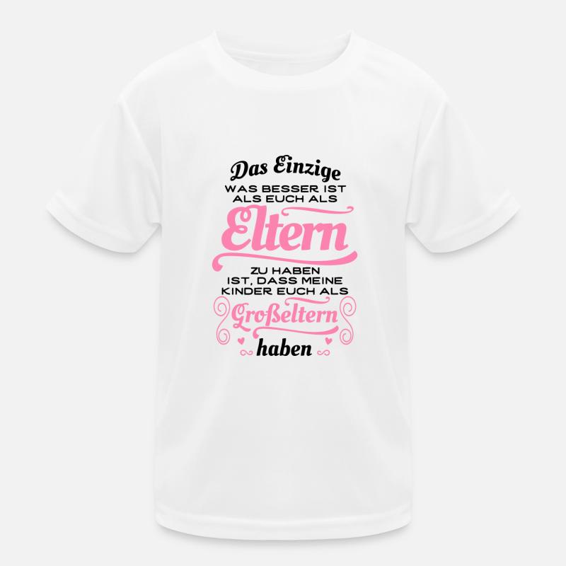 Tolle Eltern, tolle Großeltern - Geschenk Kinder Funktions-T-Shirt