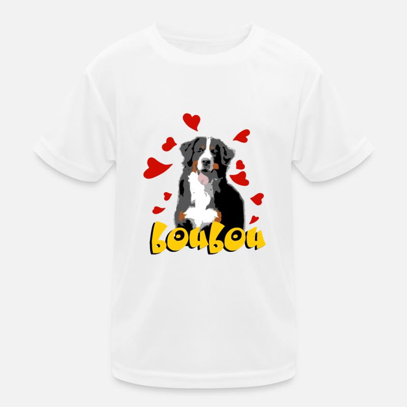 Berner Sennenhund Kinder Funktions-T-Shirt