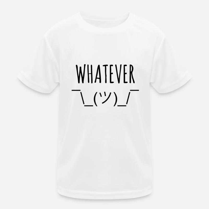 whatever Kinder Funktions-T-Shirt