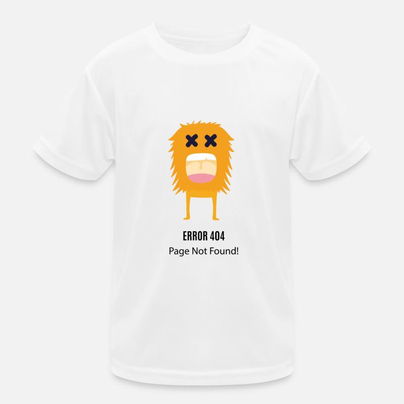 Error 404 Kids Functional T-Shirt