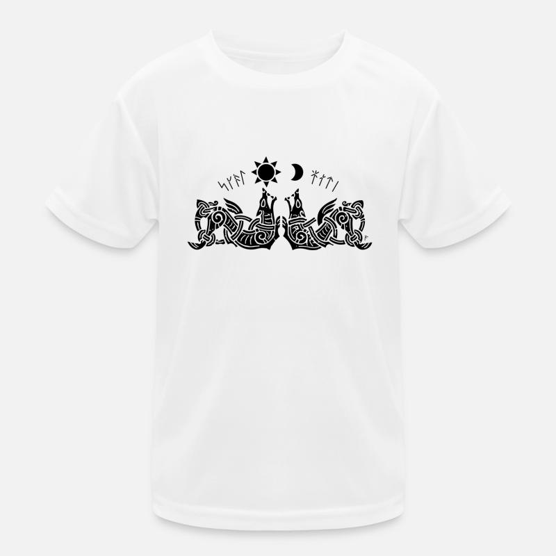 Odin Geri et Freki 4 T-shirt sport Enfant