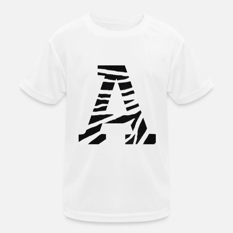 Brief an zebra Kinder Funktions-T-Shirt