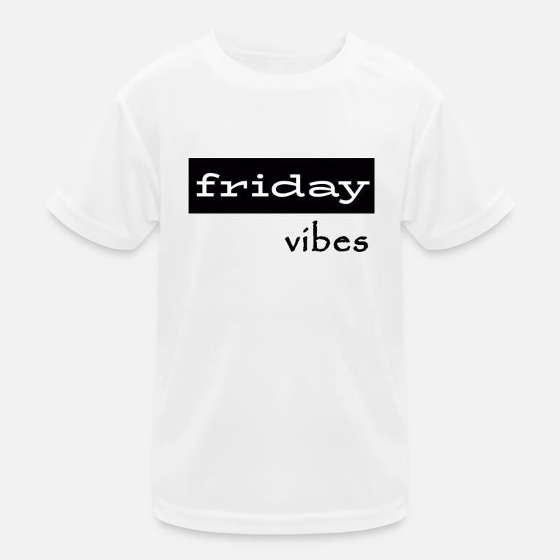 Friday Vibes Kids Functional T-Shirt