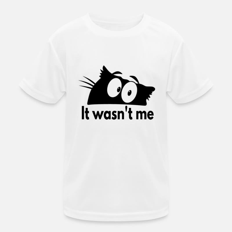 C’est pas moi - T-shirt sport Enfant - blanc