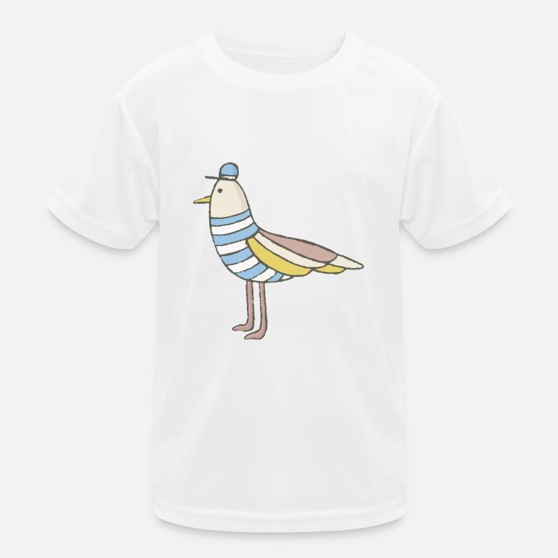 Möwe Kinder Funktions-T-Shirt
