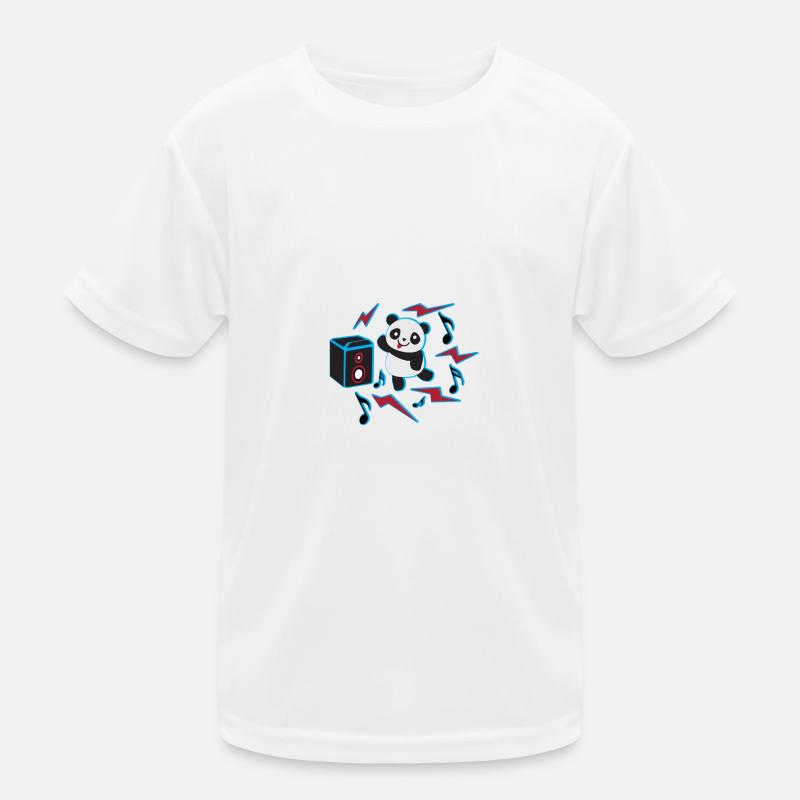 dancing panda Kinder Funktions-T-Shirt