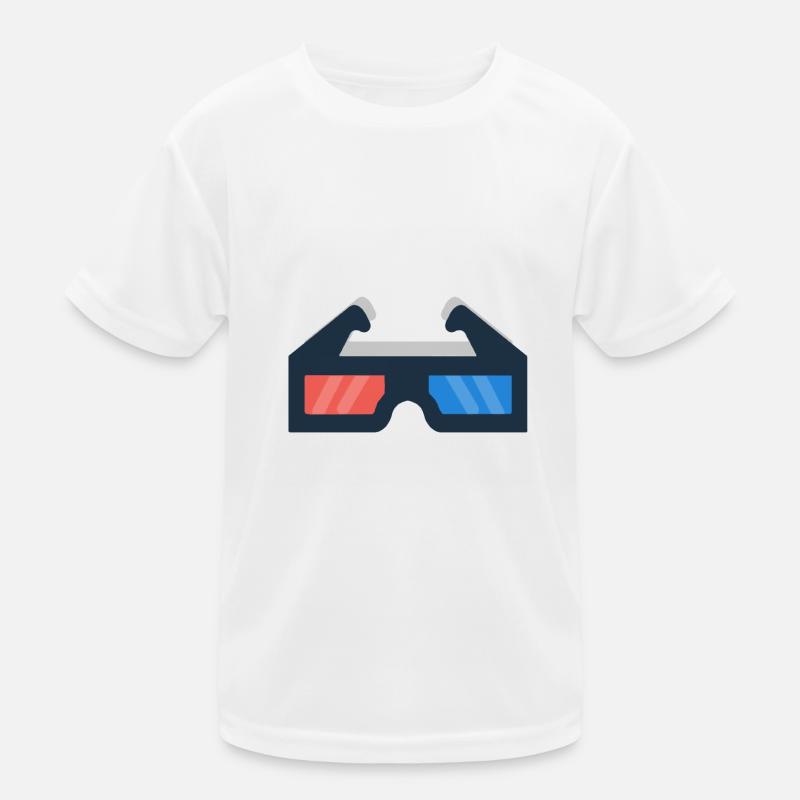 Cinema 3-D glasses! Gift idea Kids Functional T-Shirt