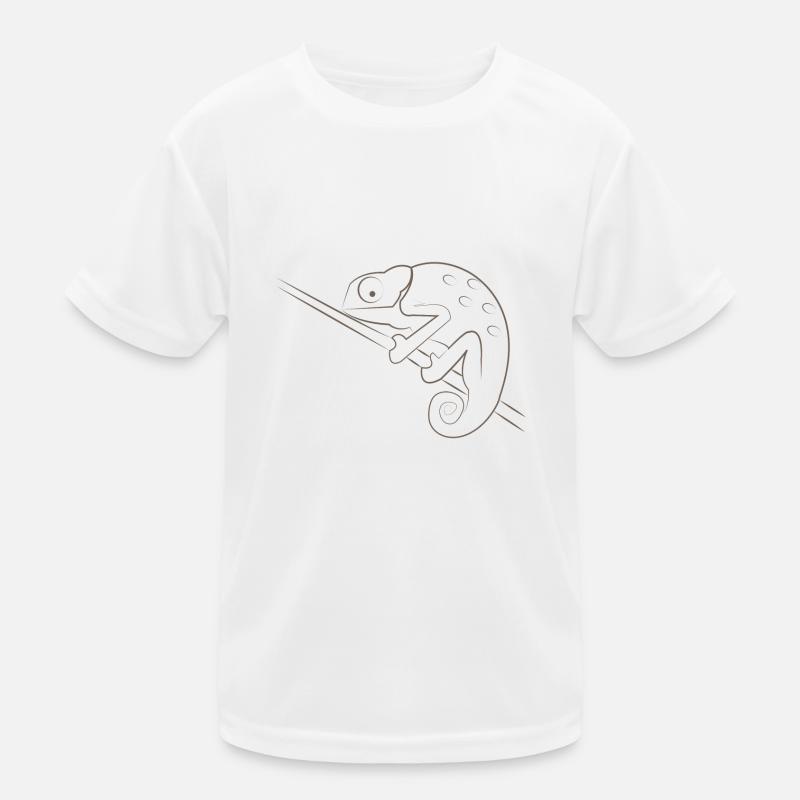 chamaeleon Kinder Funktions-T-Shirt
