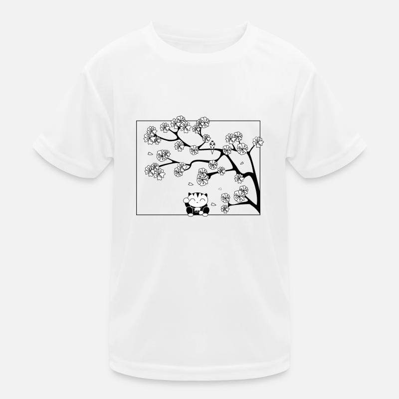 japan - katze-e Kinder Funktions-T-Shirt