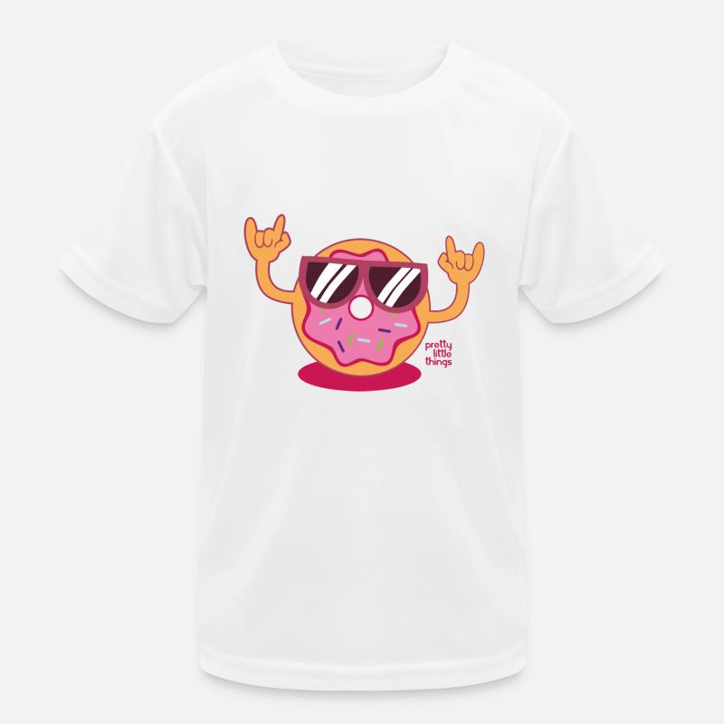 Süßigkeit Donut Kinder Funktions-T-Shirt