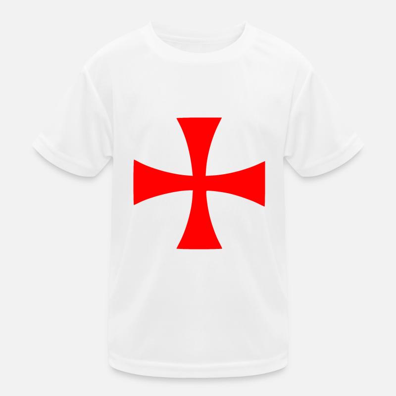 Jerusalem Cross Jerusalem Cross Kids Functional T-Shirt