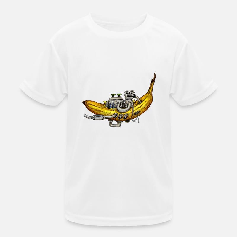 Banane avec la technique du moteur rencontre le fruit T-shirt sport Enfant