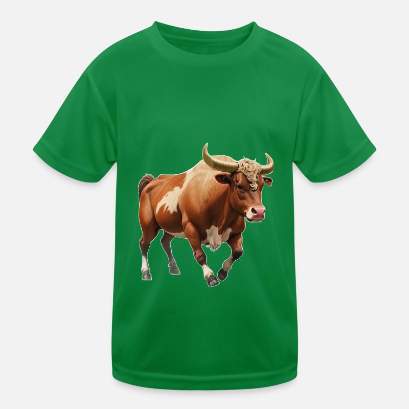 Bull Kids Functional T-Shirt