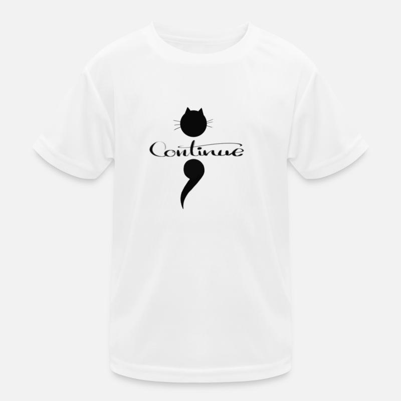 point-virgule T-shirt sport Enfant