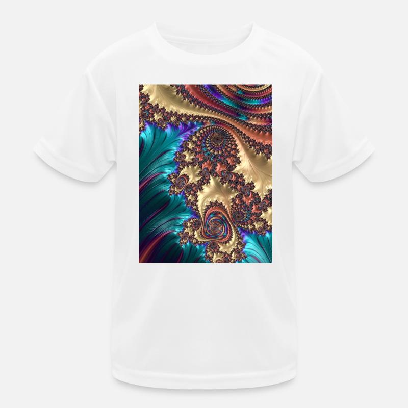 Abstract Kids Functional T-Shirt