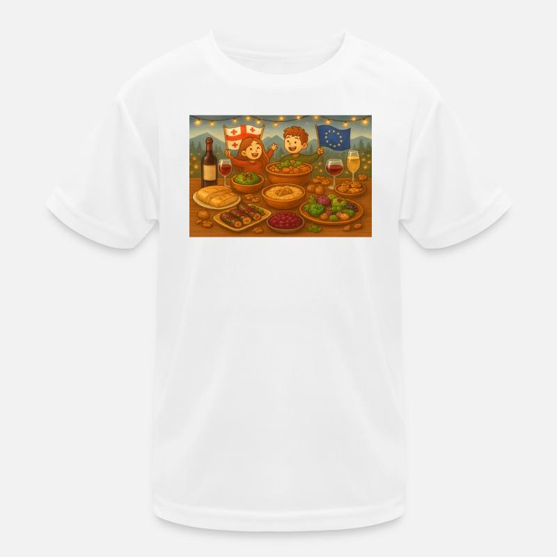 Table de banquet géorgienne T-shirt sport Enfant