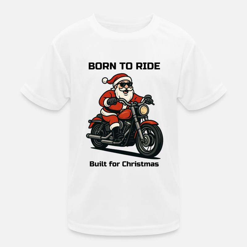 Noël motard T-shirt sport Enfant