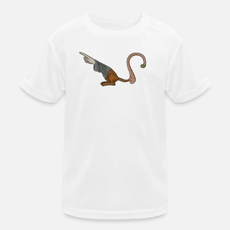 Medieval Pointer Finger - MARGINALIA Kids Functional T-Shirt