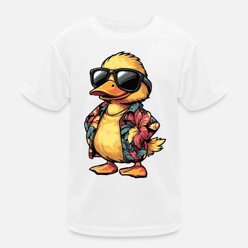 Duck Comic Holiday T-shirt sport Enfant