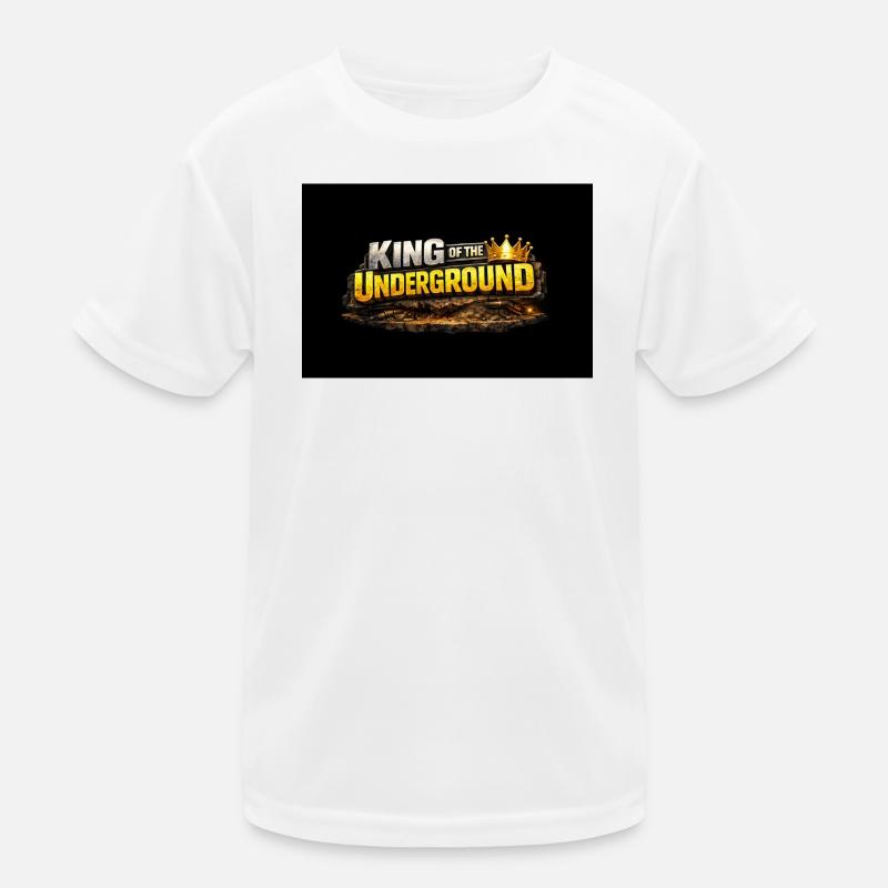 König Kinder Funktions-T-Shirt