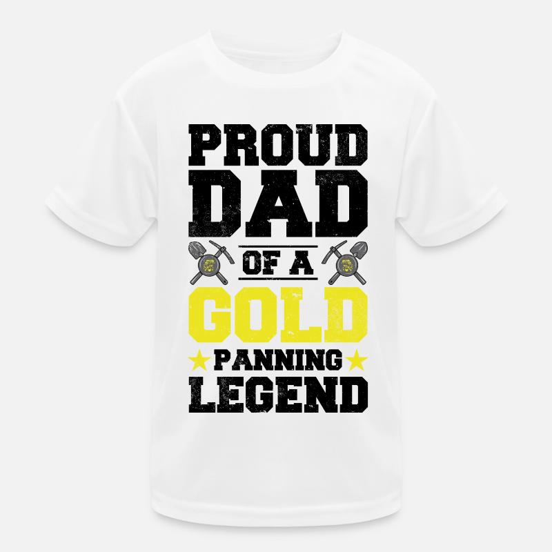 Mineurs d’or T-shirt sport Enfant