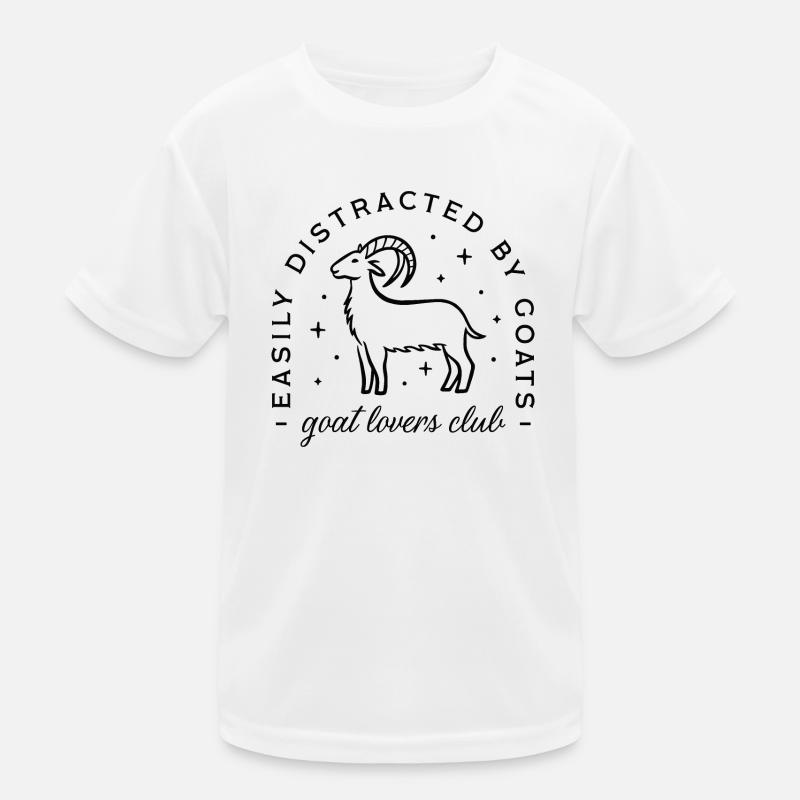 Chèvre animaux de la ferme T-shirt sport Enfant