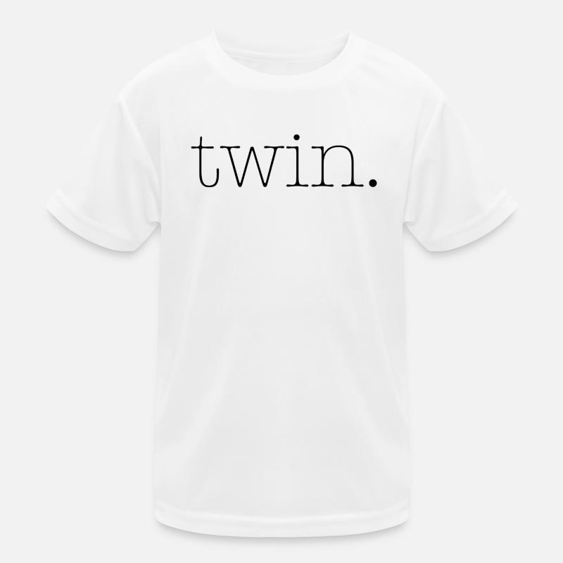 twin - Kids Functional T-Shirt - white