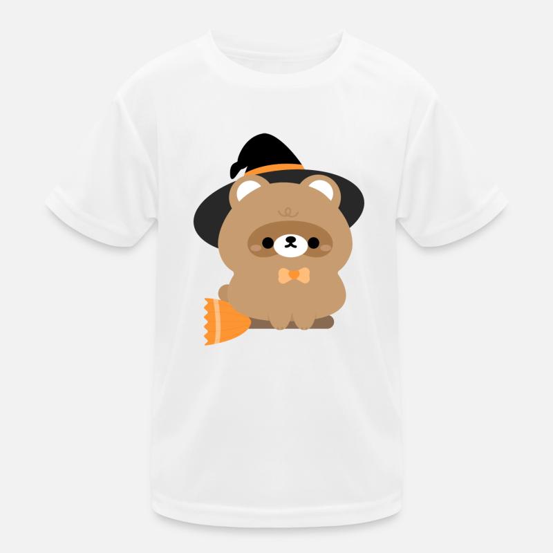 Beaver Witch - Kids Functional T-Shirt - white