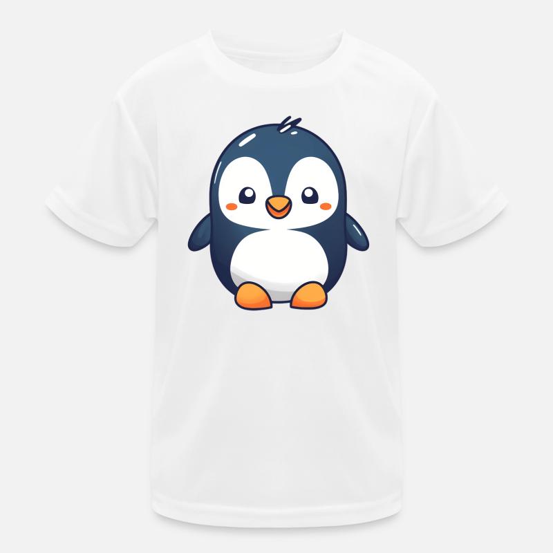 Süßer Pinguin Kinder Funktions-T-Shirt