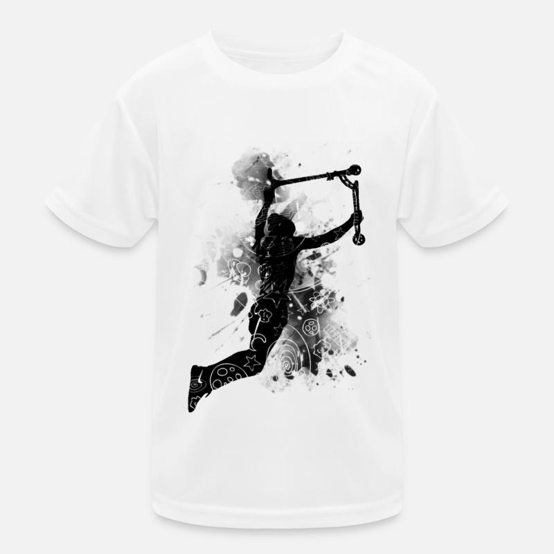 Freestyle-Roller Kinder Funktions-T-Shirt