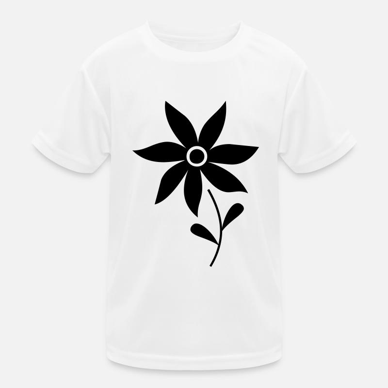 flower Kinder Funktions-T-Shirt