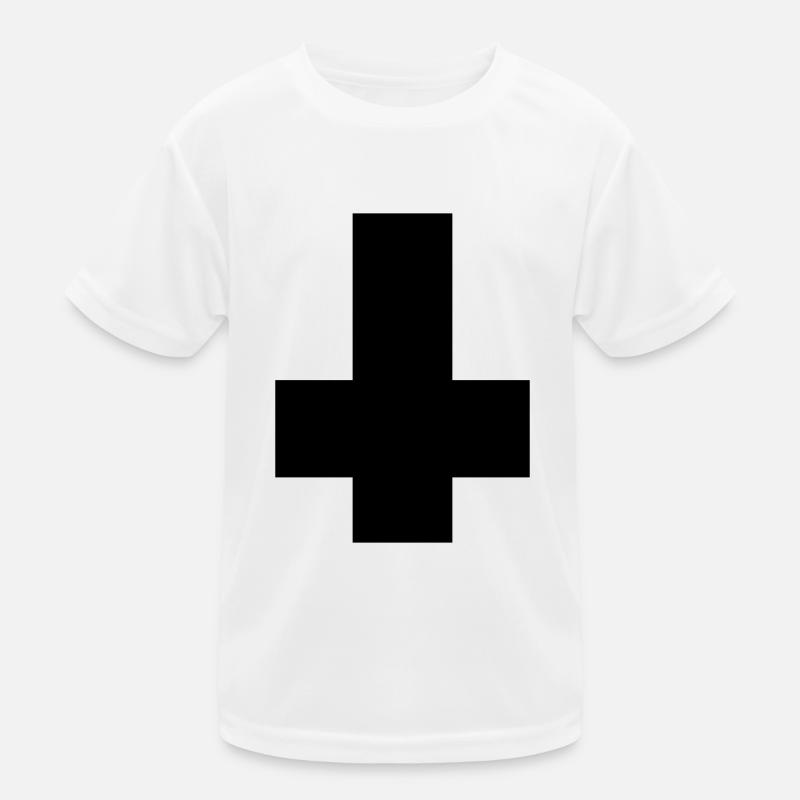 kreuz Kinder Funktions-T-Shirt
