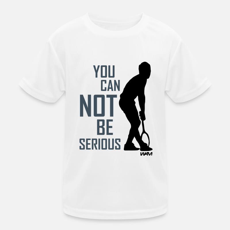 Tennis mcenroe hommage T-shirt sport Enfant