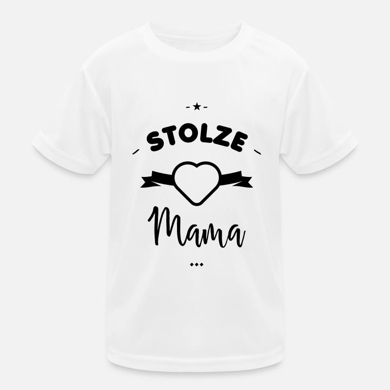 stolze mama T-shirt sport Enfant