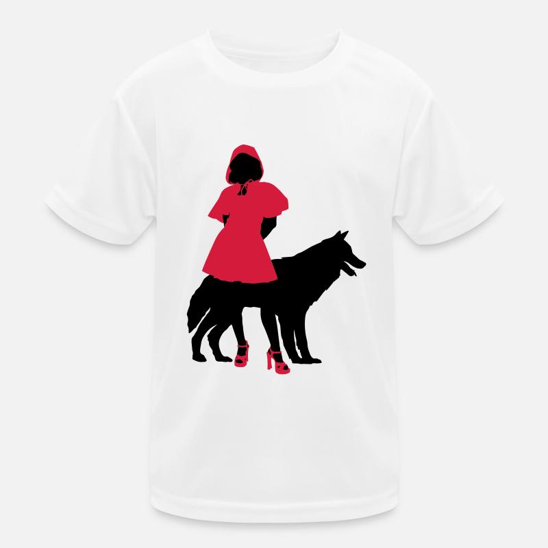 Rotkäppchen Kinder Funktions-T-Shirt