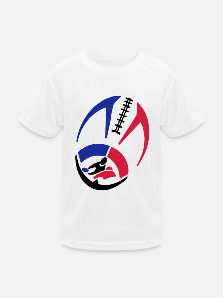 shirt ball - Kids Functional T-Shirt - white - Front